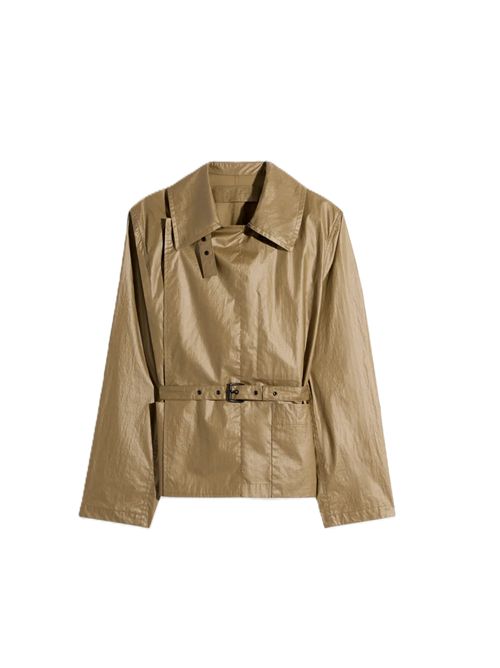 light wrap jacket trench in Cotone leggero idrorepellente Lemaire | OW1200 LF1381GR643 KHAKI